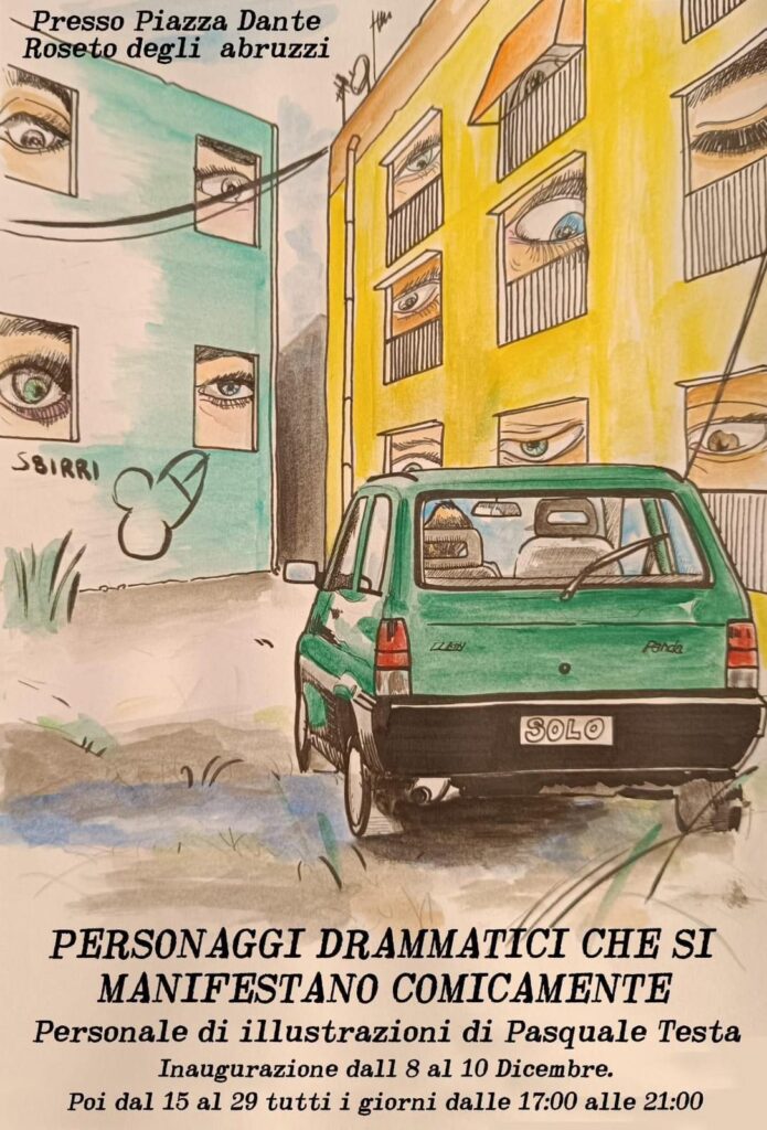mostra illustrazioni pasquale testa