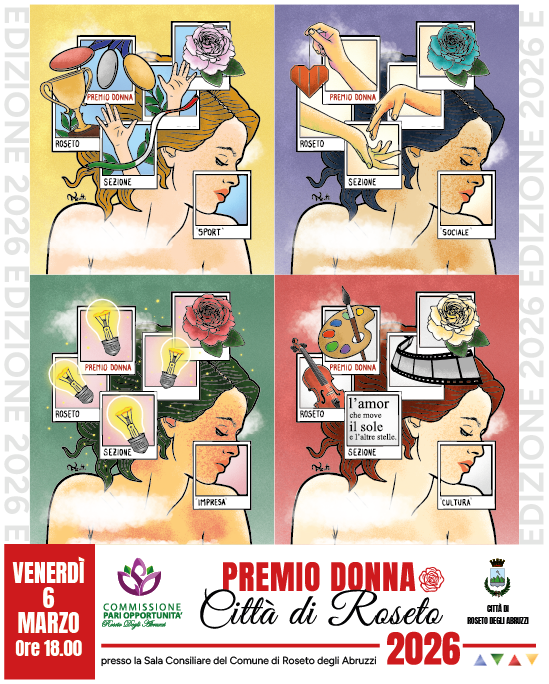 Premio Donna "Città di Roseto" 2026