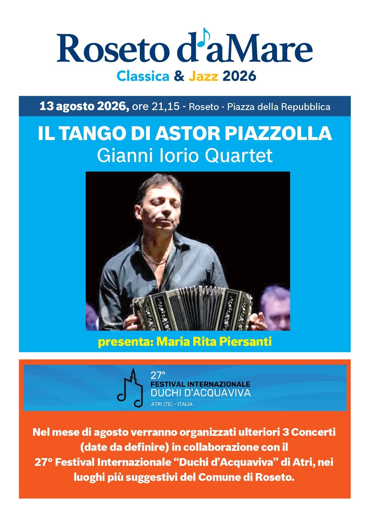 Roseto d'aMare - Classica & Jazz 2026