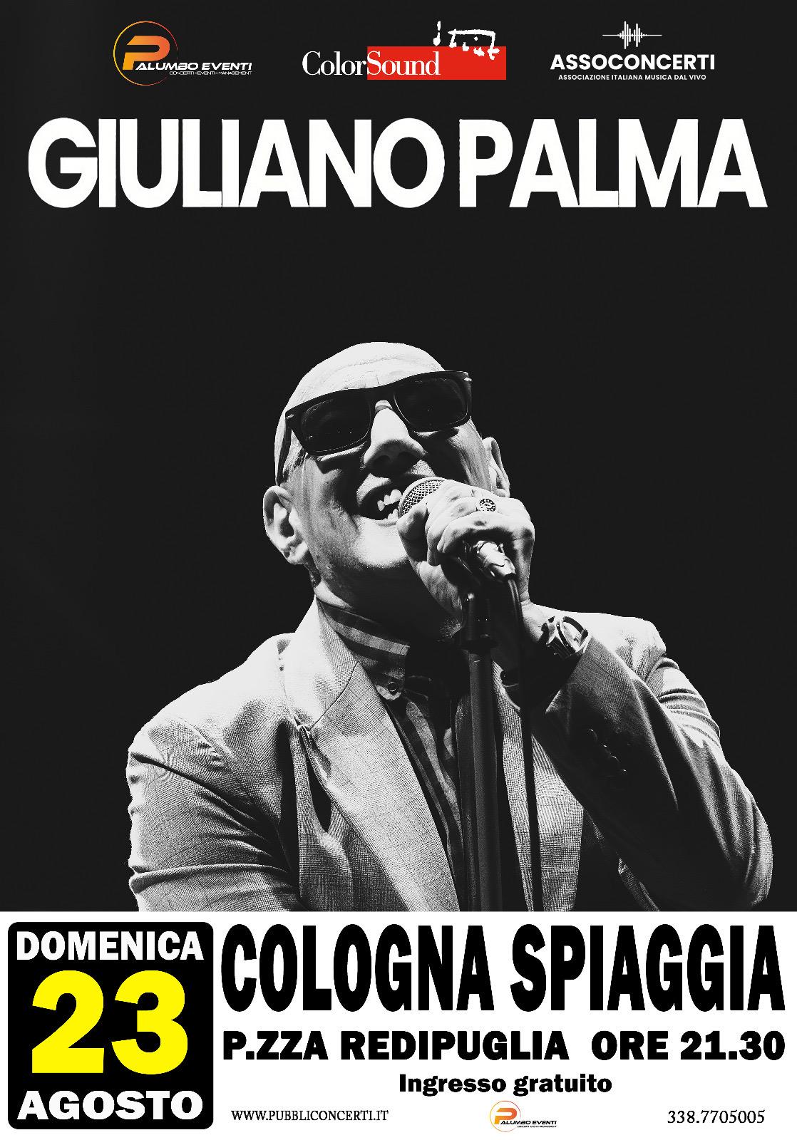 Giuliano Palma in concerto